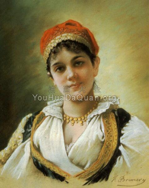 A Woodland Maiden - 艾米丽·韦尔嫩